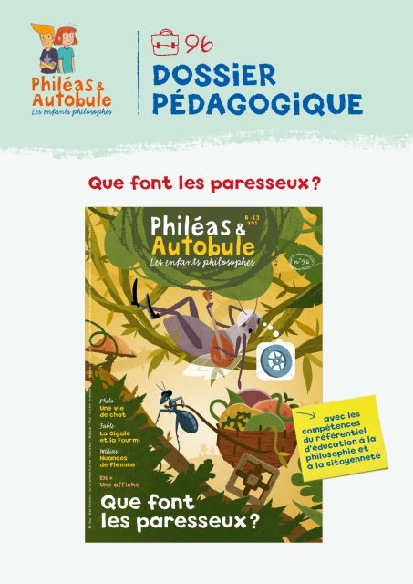 Couverture du dossier pédagogique 96